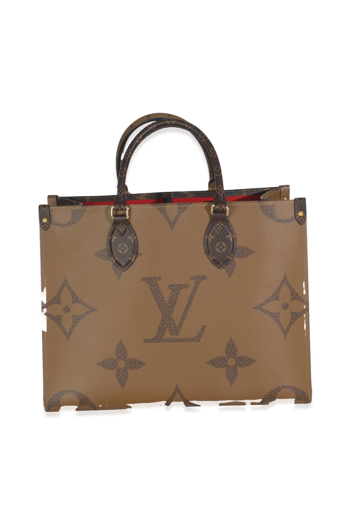 Louis Vuitton Reverse Monogram Canvas Giant Onthego MM Handbag bv