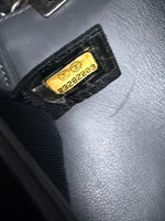 Chanel Grey Tweed Black Calfskin Small Boy Bag Handbag ad4