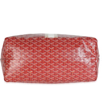 Red Goyardine Canvas Saint Louis GM