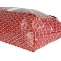 Red Goyardine Canvas Saint Louis GM