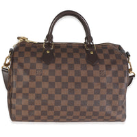 Damier Ebene Canvas Speedy Bandouliere 30