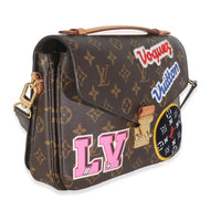 Monogram Canvas Patches Pochette Metis