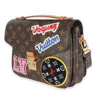 Monogram Canvas Patches Pochette Metis