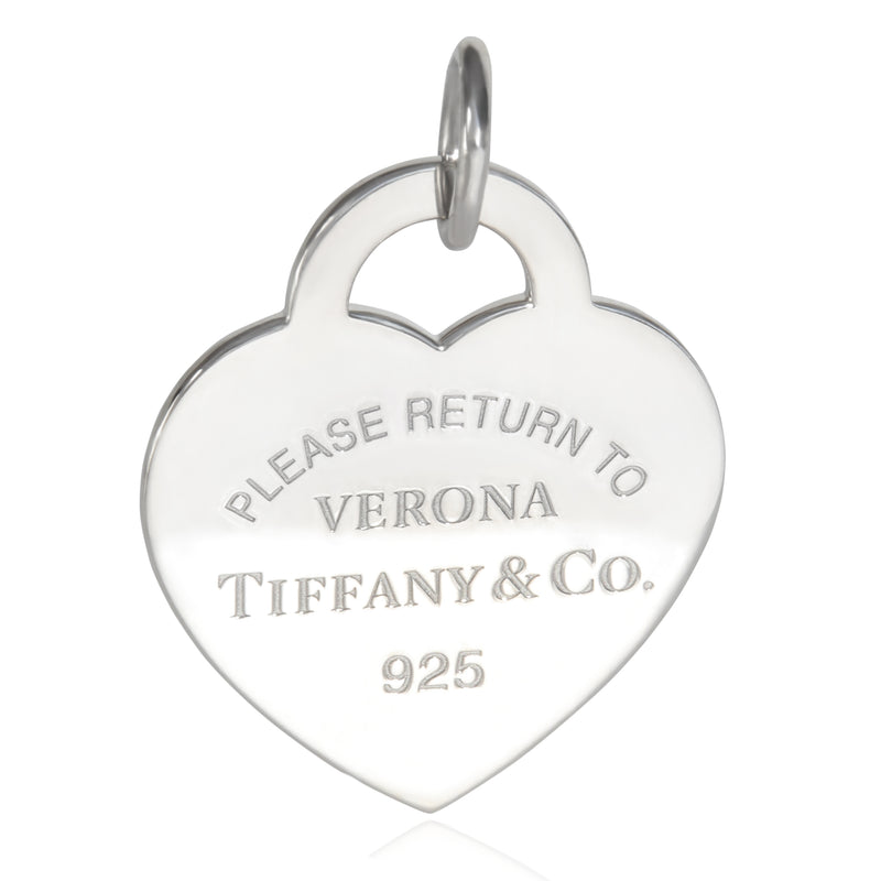 Sterling Silver  Return To Tiffany Verona Charm