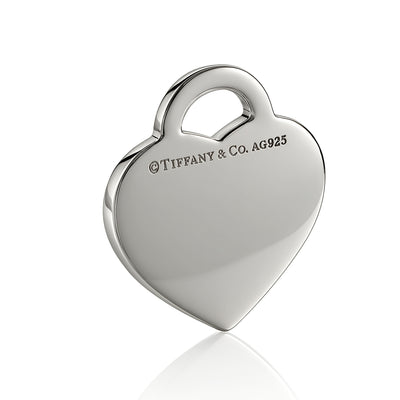 Sterling Silver  Medium Heart Charm
