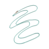 Sterling Silver  Thin Sparkle Chain Necklace