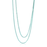Sterling Silver  Thin Sparkle Chain Necklace