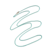 Sterling Silver  Thin Sparkle Chain Necklace