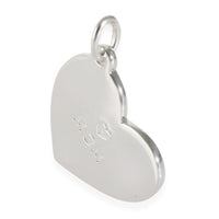 Sterling Silver  Mom Heart Charm