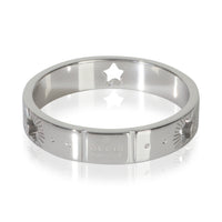 White Gold  Icon Star Ring