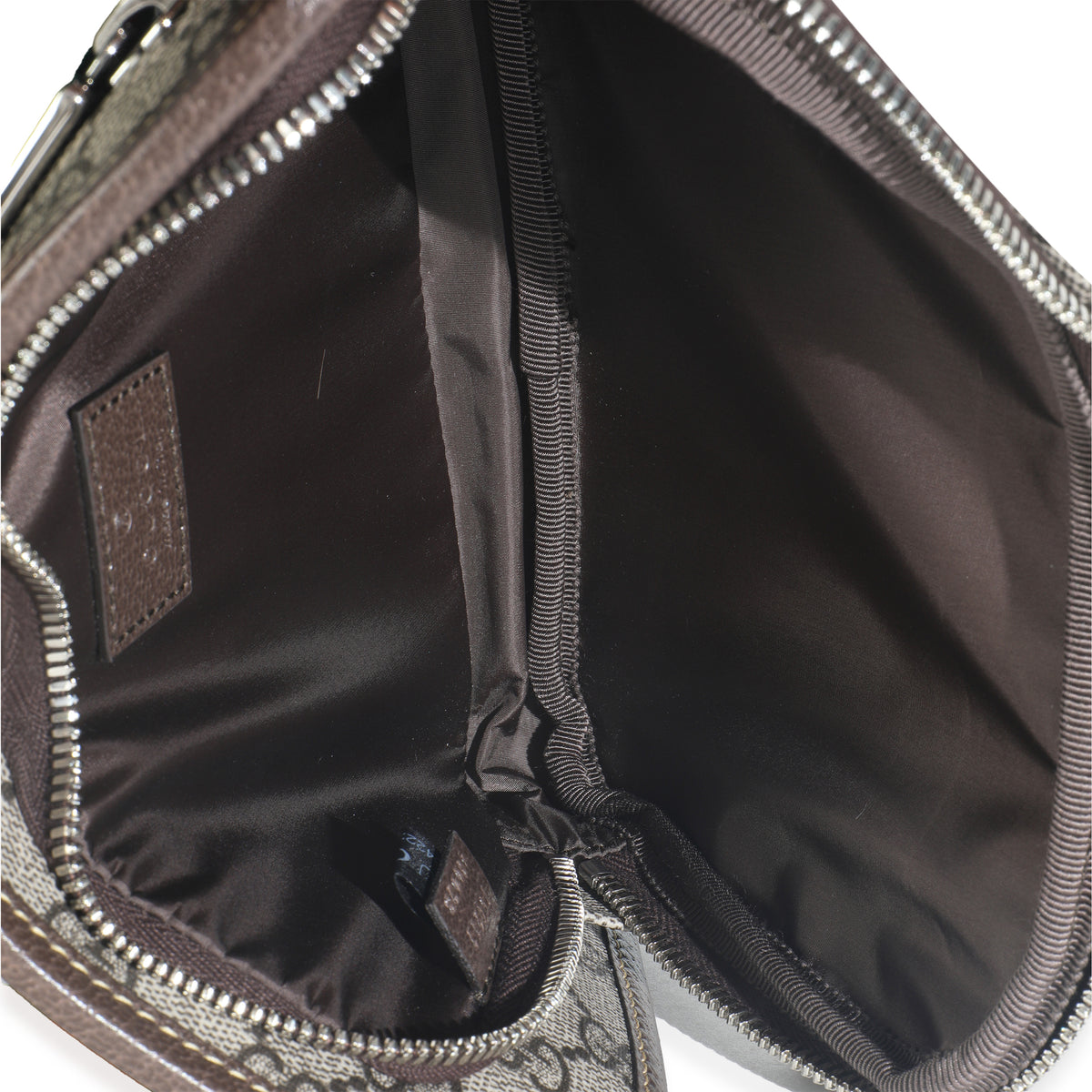 Beige GG Supreme Canvas Bumbag