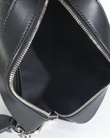 Black GG Supreme Canvas Web Camera Bag