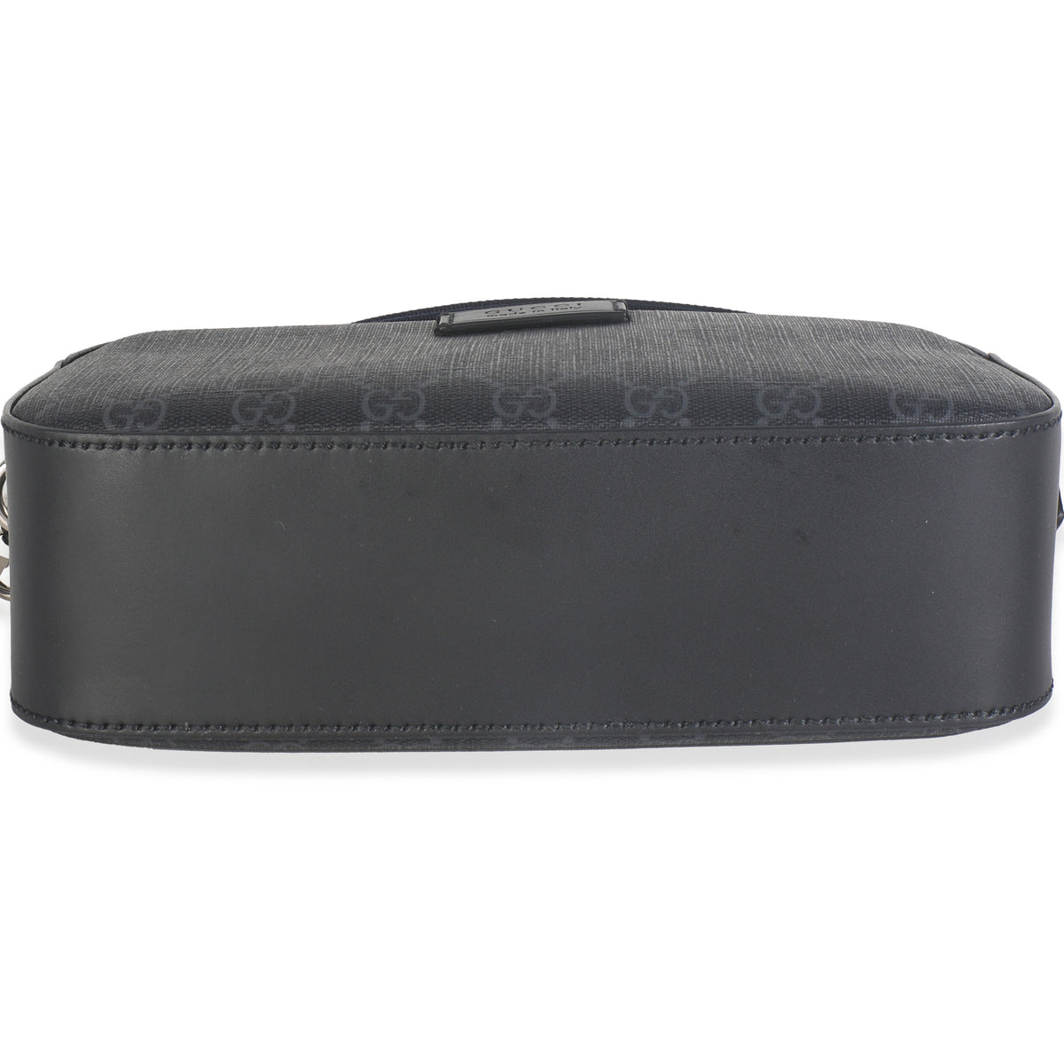 Black GG Supreme Canvas Web Camera Bag