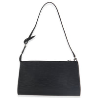Black Epi Pochette Accessoires NM
