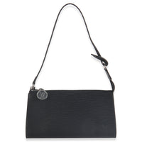 Black Epi Pochette Accessoires NM