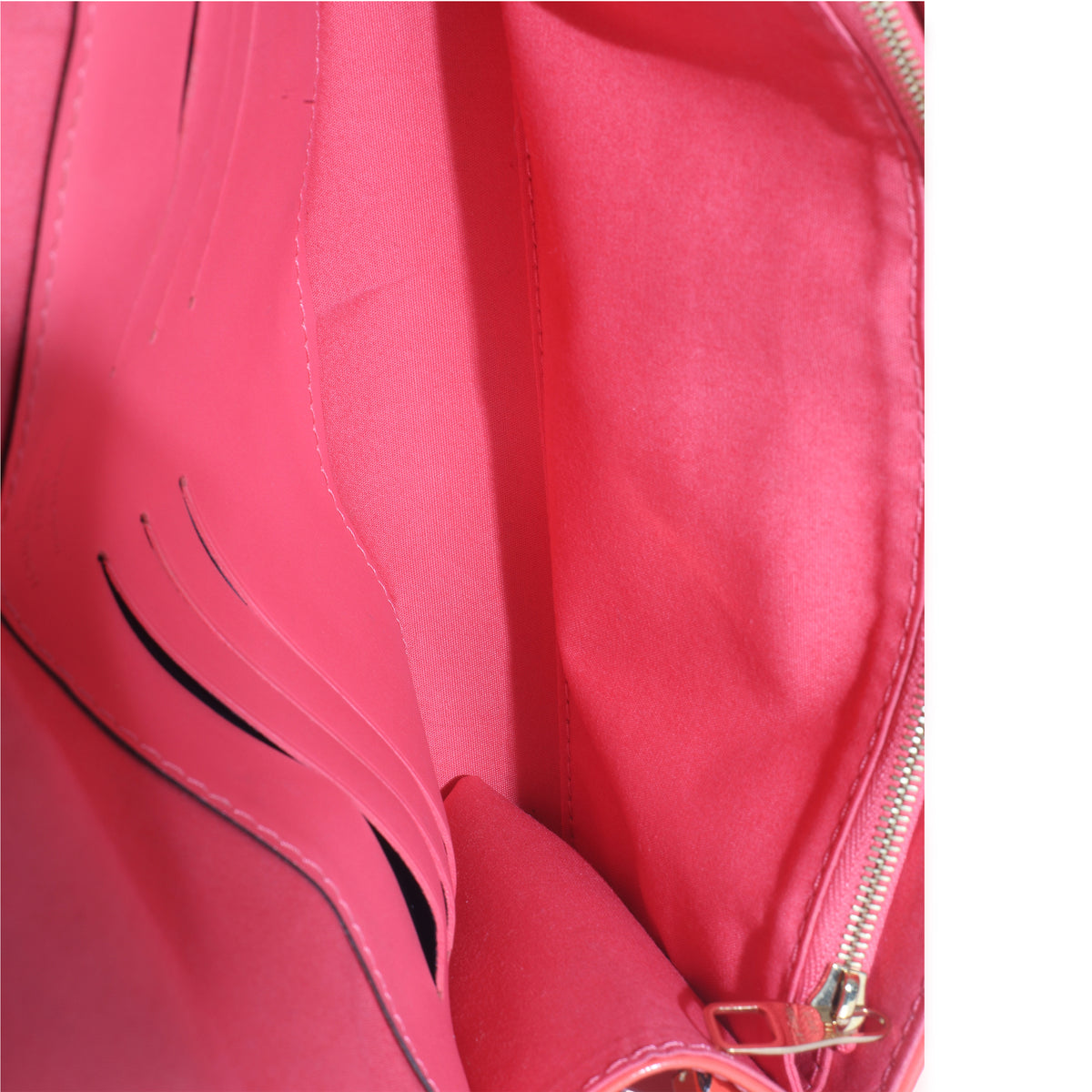 Orange Sunset Monogram Vernis Ana Clutch