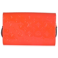 Orange Sunset Monogram Vernis Ana Clutch