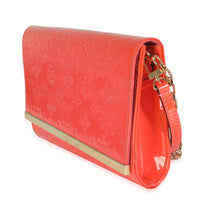 Orange Sunset Monogram Vernis Ana Clutch