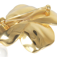 Tiffany & Co. Yellow Gold  Dogwood Brooch pv