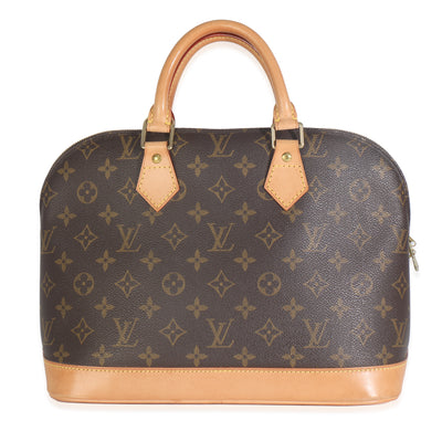 Monogram Canvas Alma PM