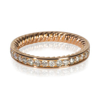 Rose Gold Diamond Band