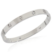 White Gold Diamond Love Bracelet