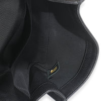 Black Quilted Caviar Small Boy Bag