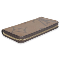 Giant Monogram Reverse Canvas Zippy Wallet