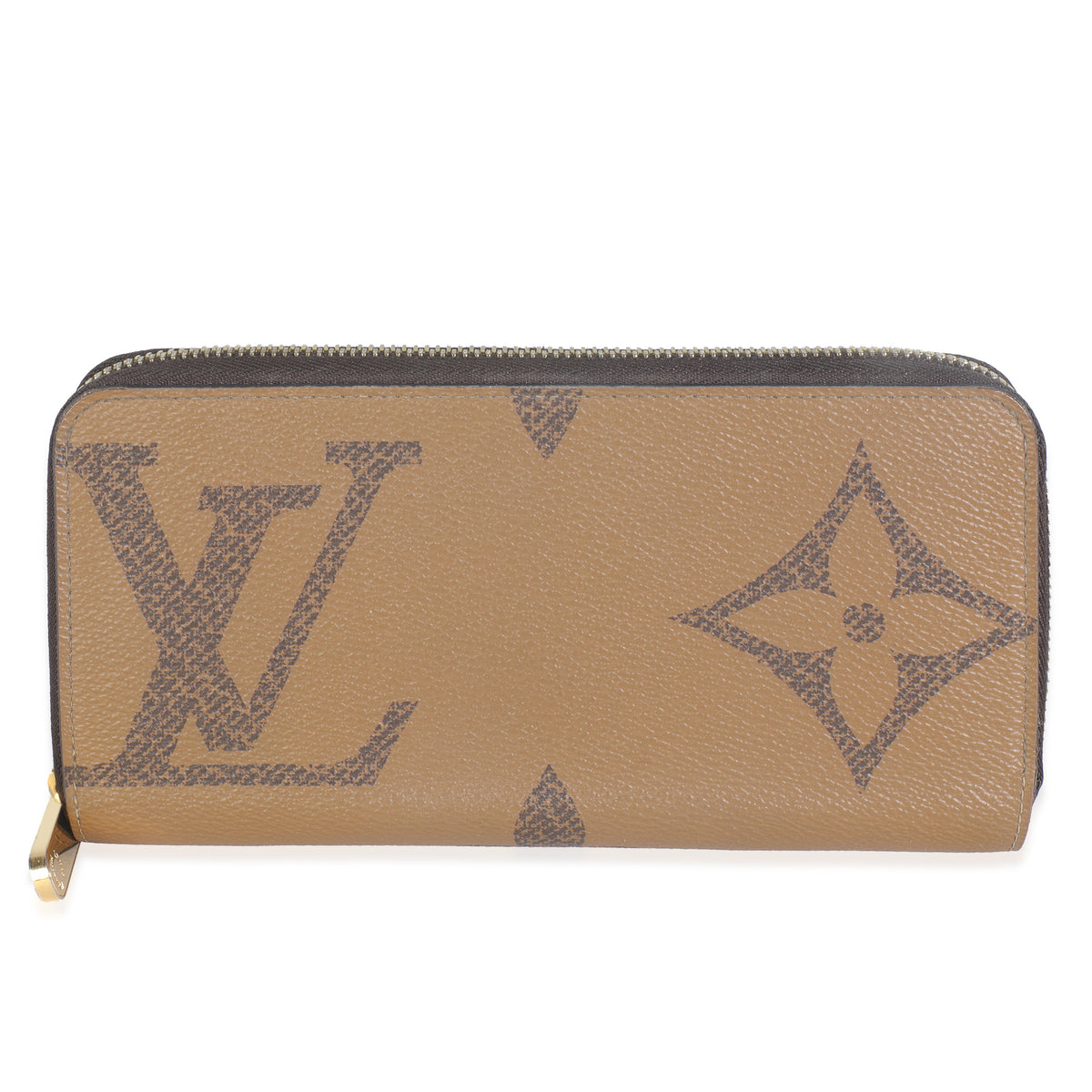 Giant Monogram Reverse Canvas Zippy Wallet