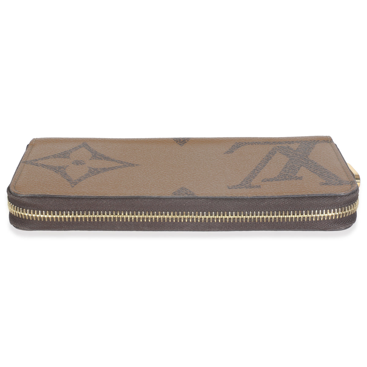 Giant Monogram Reverse Canvas Zippy Wallet