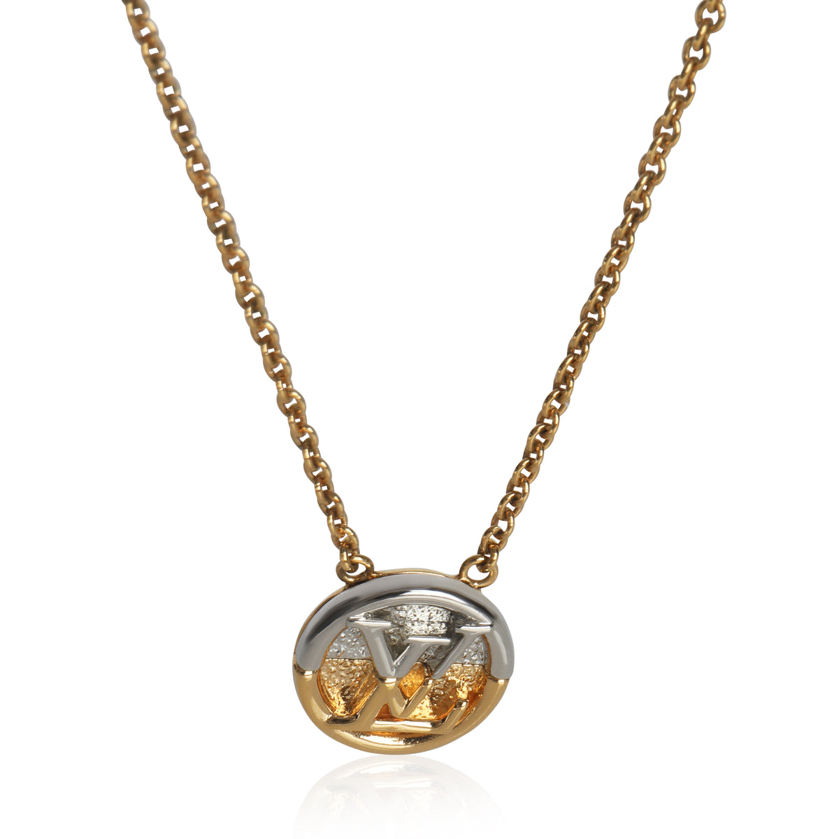Gold-Plated  L to V Necklace