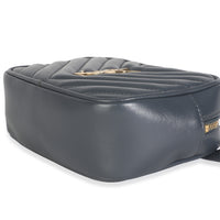 Smog Calfskin Matelasse Monogram Lou Belt Bag