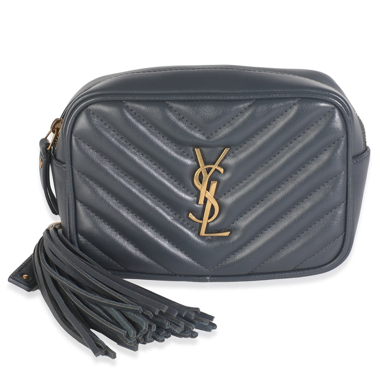 Smog Calfskin Matelasse Monogram Lou Belt Bag