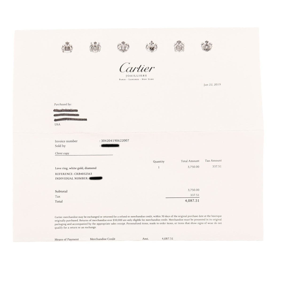 White Gold Diamond Love Ring