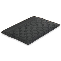 Black Microguccissima Card Case
