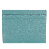 Turquoise Grain De Poudre Credit Card Case