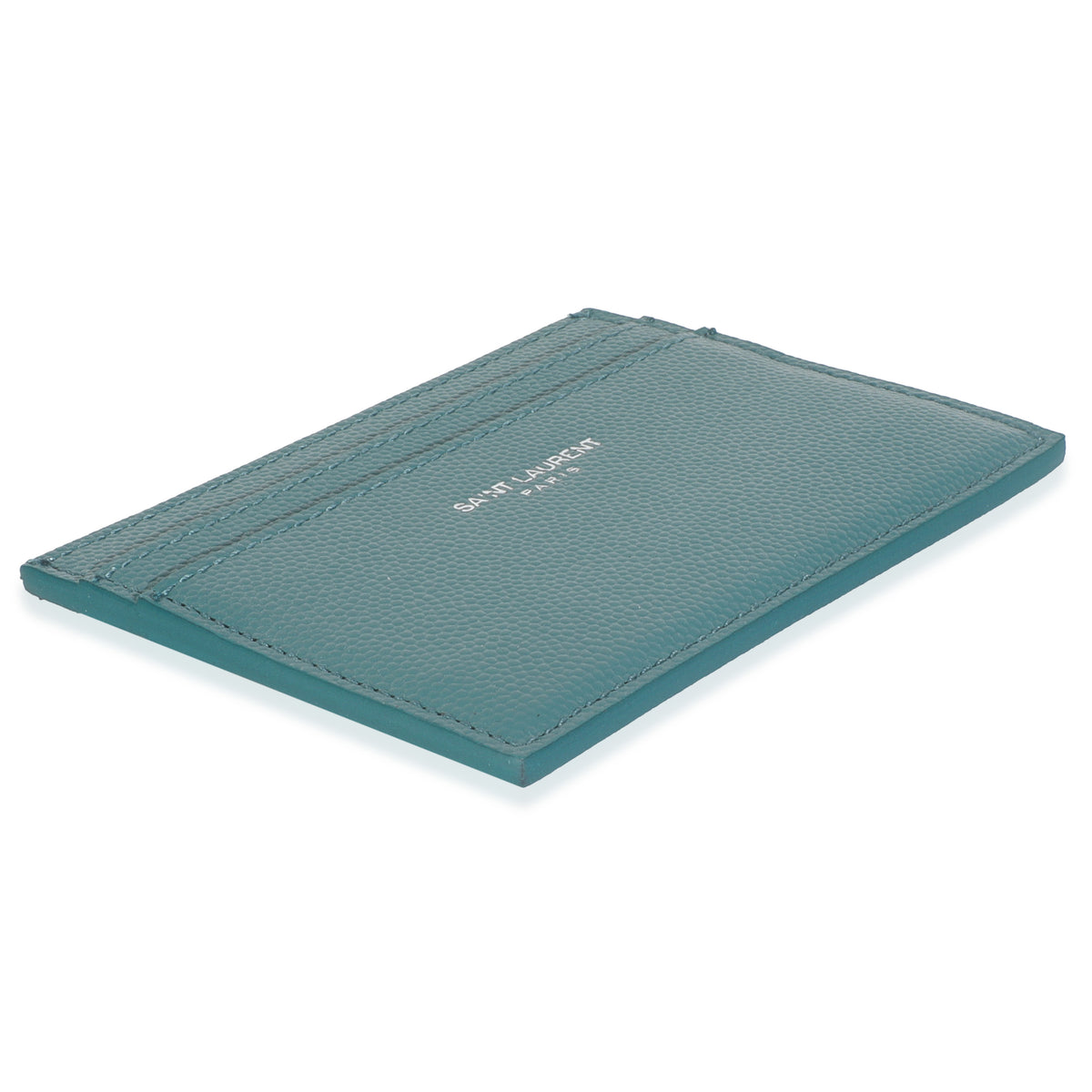 Turquoise Grain De Poudre Credit Card Case