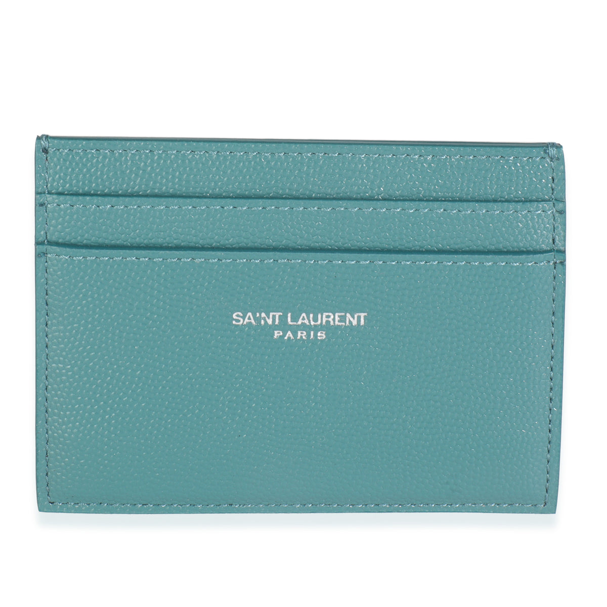 Turquoise Grain De Poudre Credit Card Case