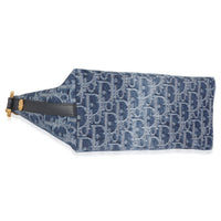 Blue Denim Oblique Diorstar Hobo Bag