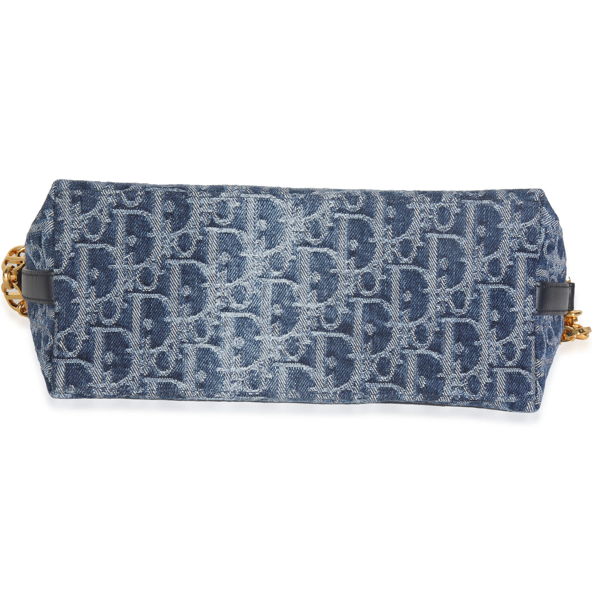 Blue Denim Oblique Diorstar Hobo Bag