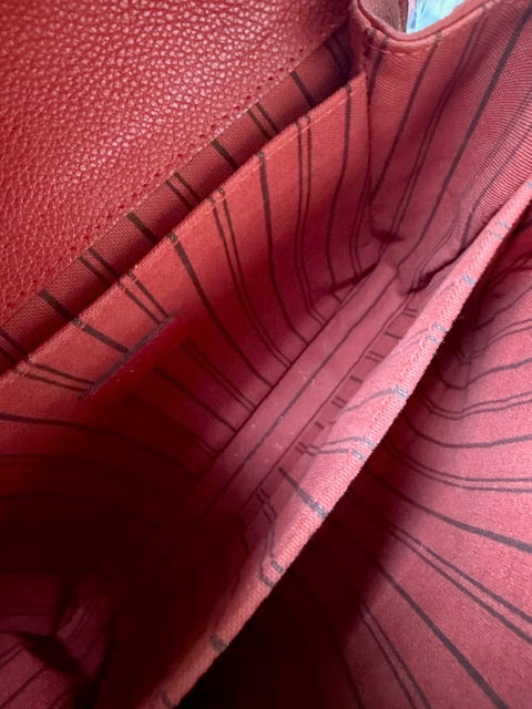 Louis Vuitton Scarlet Monogram Empreinte Pochette Metis Handbag ad1
