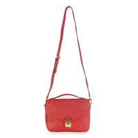 Louis Vuitton Scarlet Monogram Empreinte Pochette Metis Handbag av