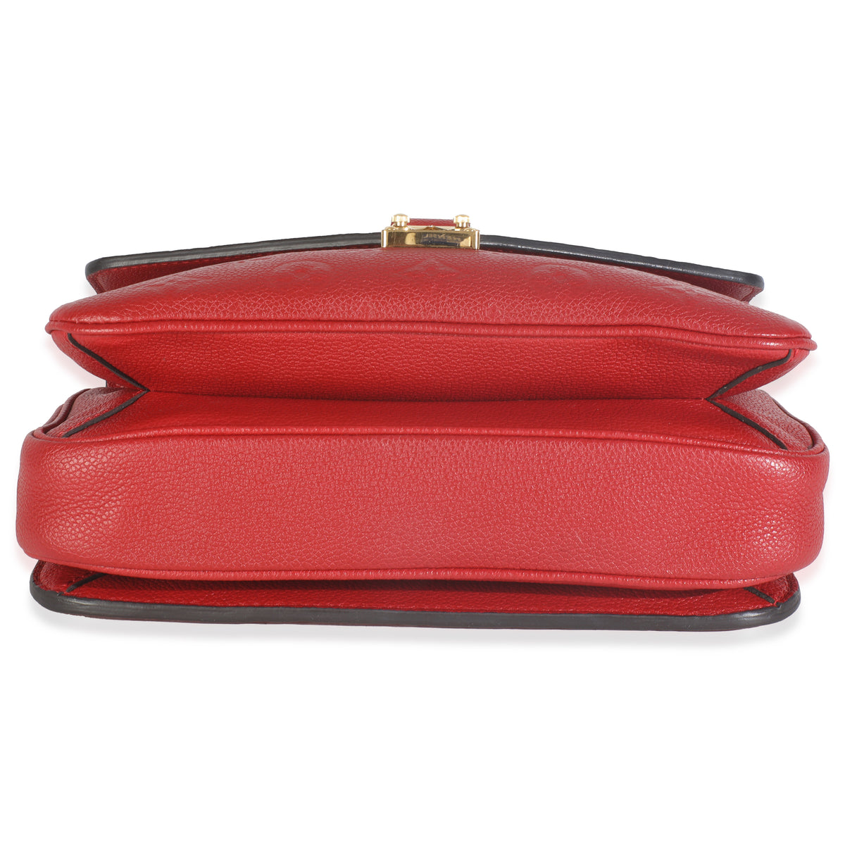 Louis Vuitton Scarlet Monogram Empreinte Pochette Metis Handbag stamp