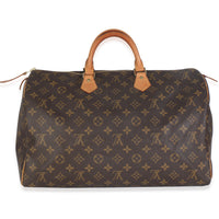 Monogram Canvas Speedy 40