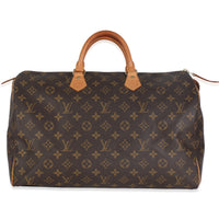 Monogram Canvas Speedy 40
