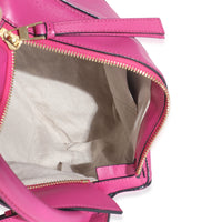 Pink Calfskin Small Puzzle Edge Bag