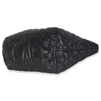 Black Quilted Nylon Large Coco Cocoon Tote