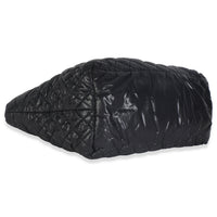Black Quilted Nylon Large Coco Cocoon Tote