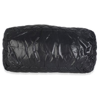 Black Quilted Nylon Large Coco Cocoon Tote