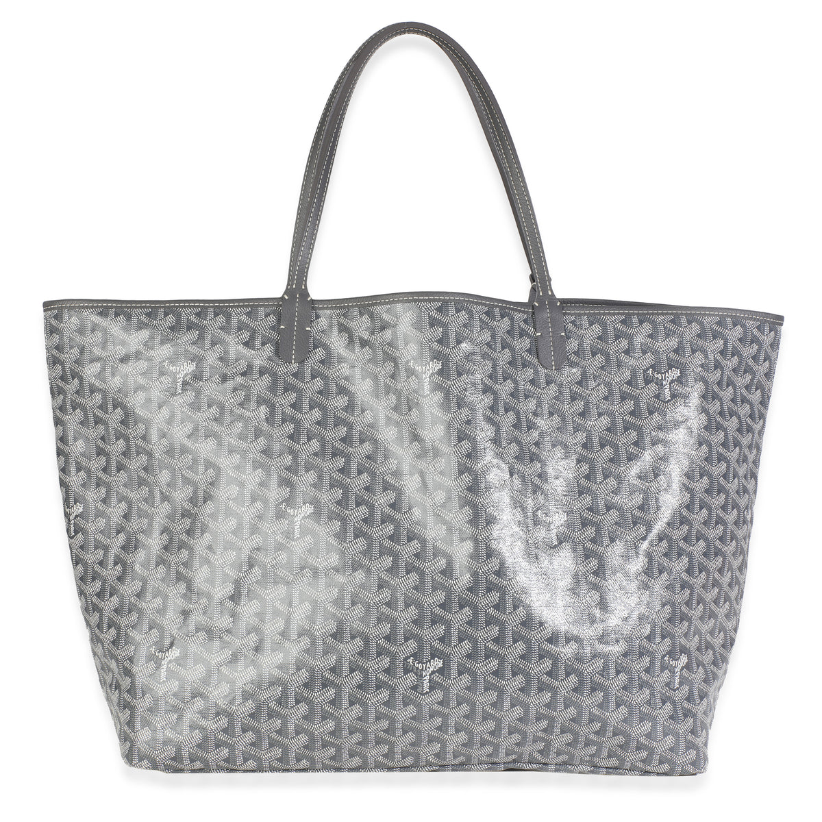 Grey Goyardine Canvas Saint Louis GM